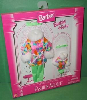 Mattel - Barbie - Fashion Avenue - Matchin' Styles - Barbie & Kelly - Snow - Outfit
